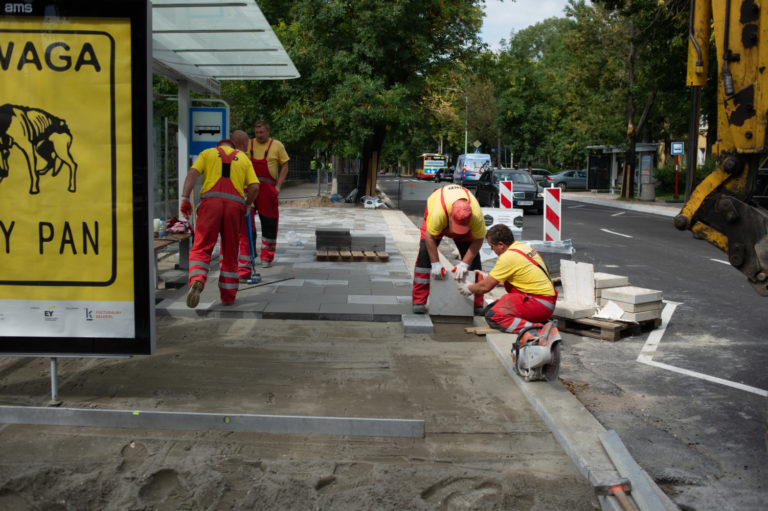 Więcej zieleni na Saskiej