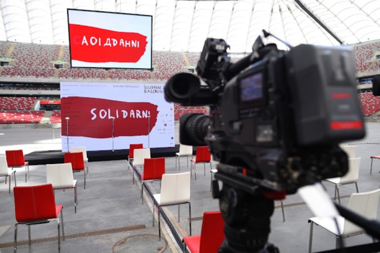 Koncert solidarności z Białorusią na PGE Narodowym