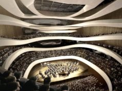 Wizualizacja sali koncertowej Sinfonia Varsovia. Fot. mat. prasowy