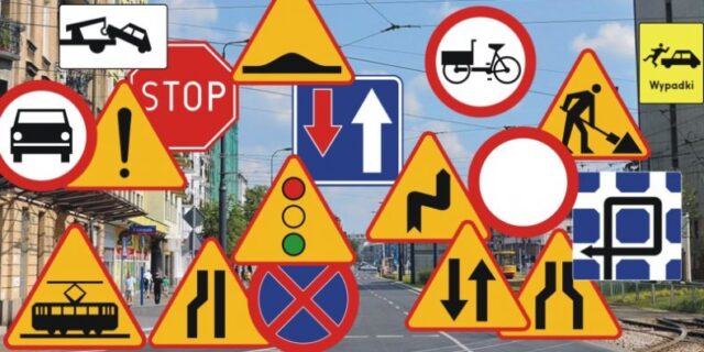 Znaki drogowe - utrudnienia