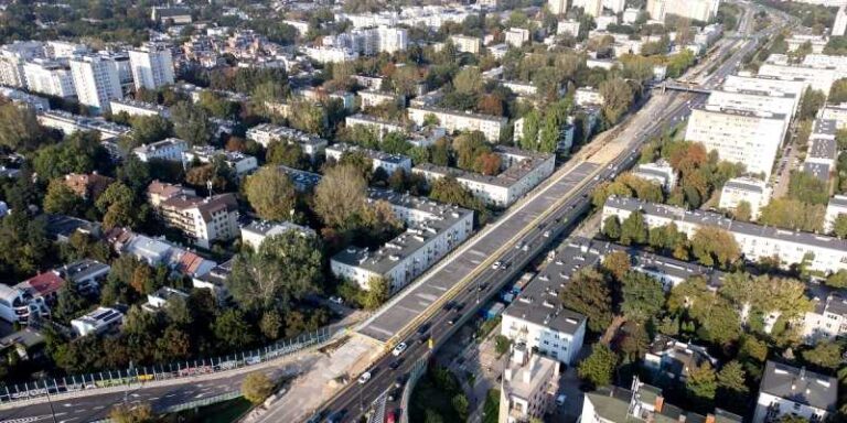 Dalsza przebudowa Al. Stanów Zjednoczonych